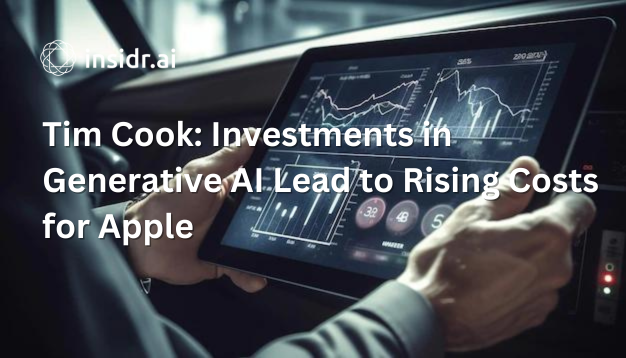 Tim Cook Investments in Generative AI Lead to Rising Costs for Apple - Insidr.ai